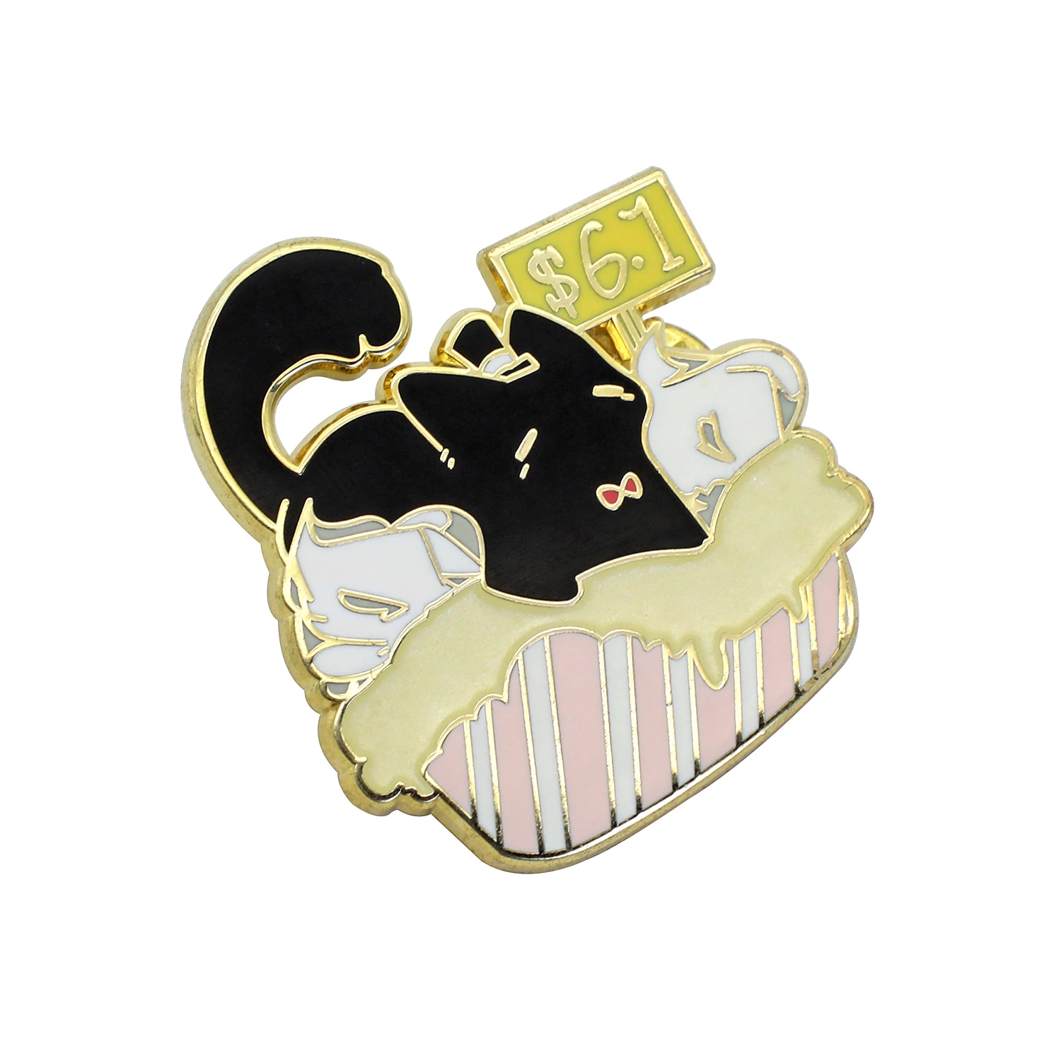 Cartoon Souvenir Enamel Lapel Pin Manufacturer-Baijisen