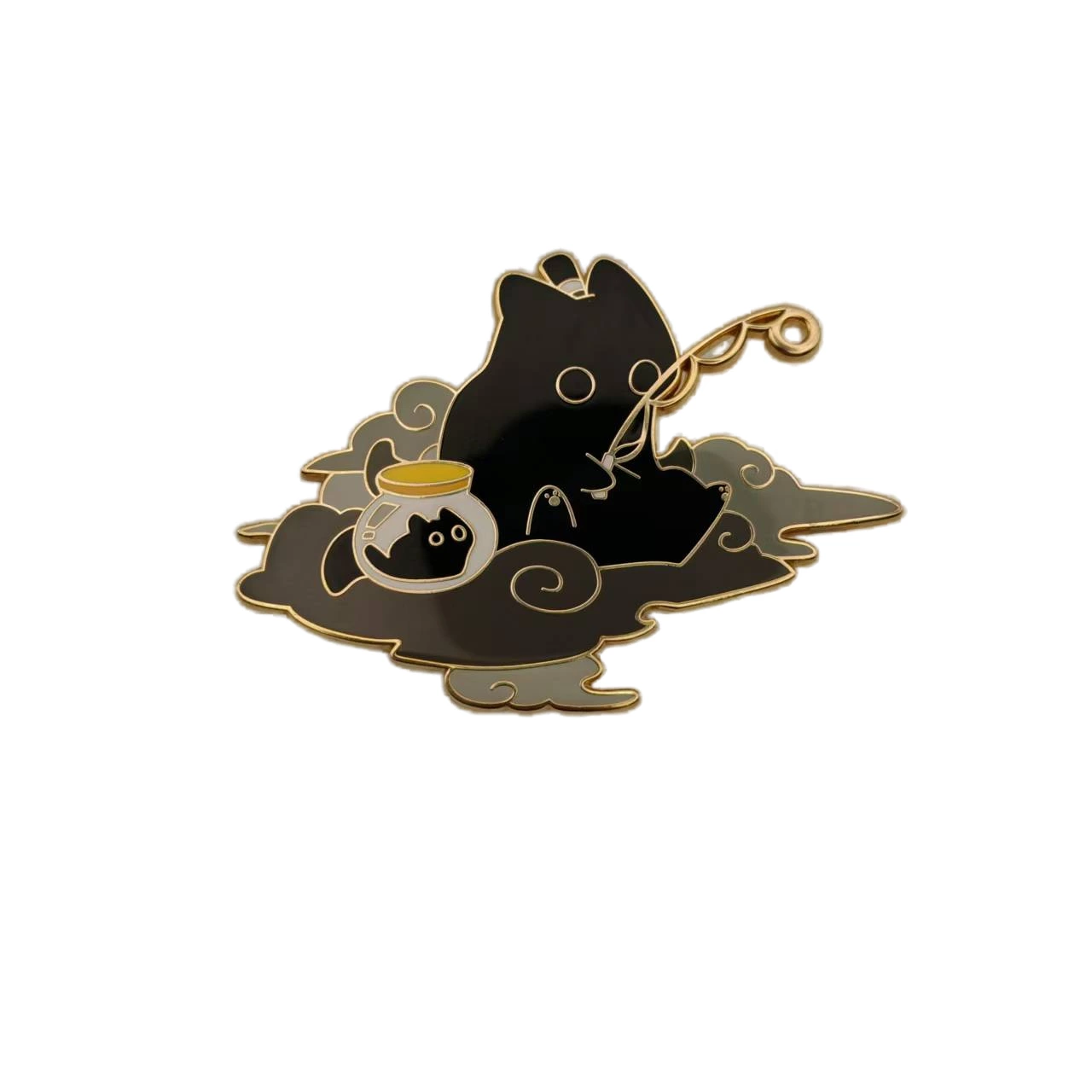 Anime enamel lapel pin