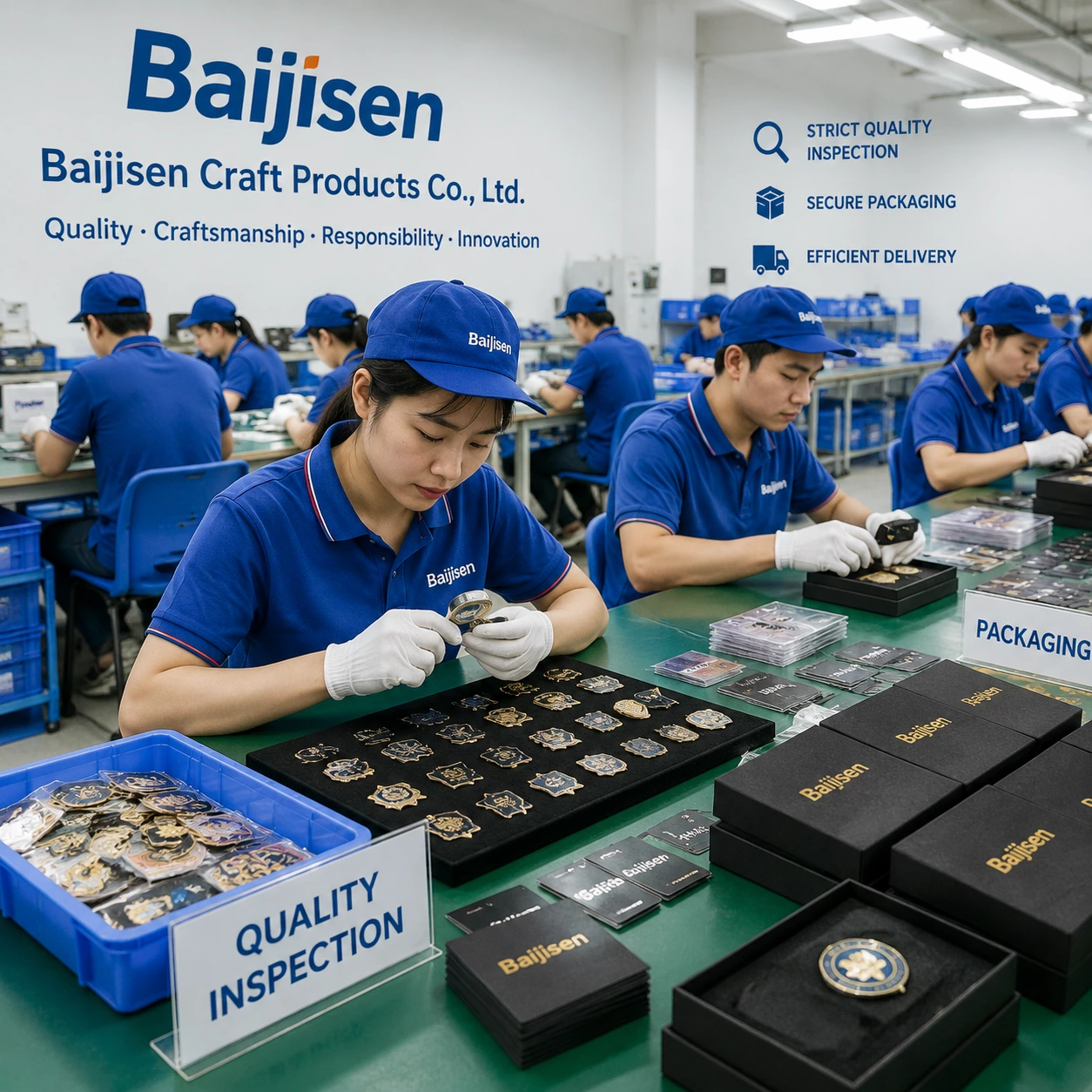 Quality Inspection and Packaging Workshop