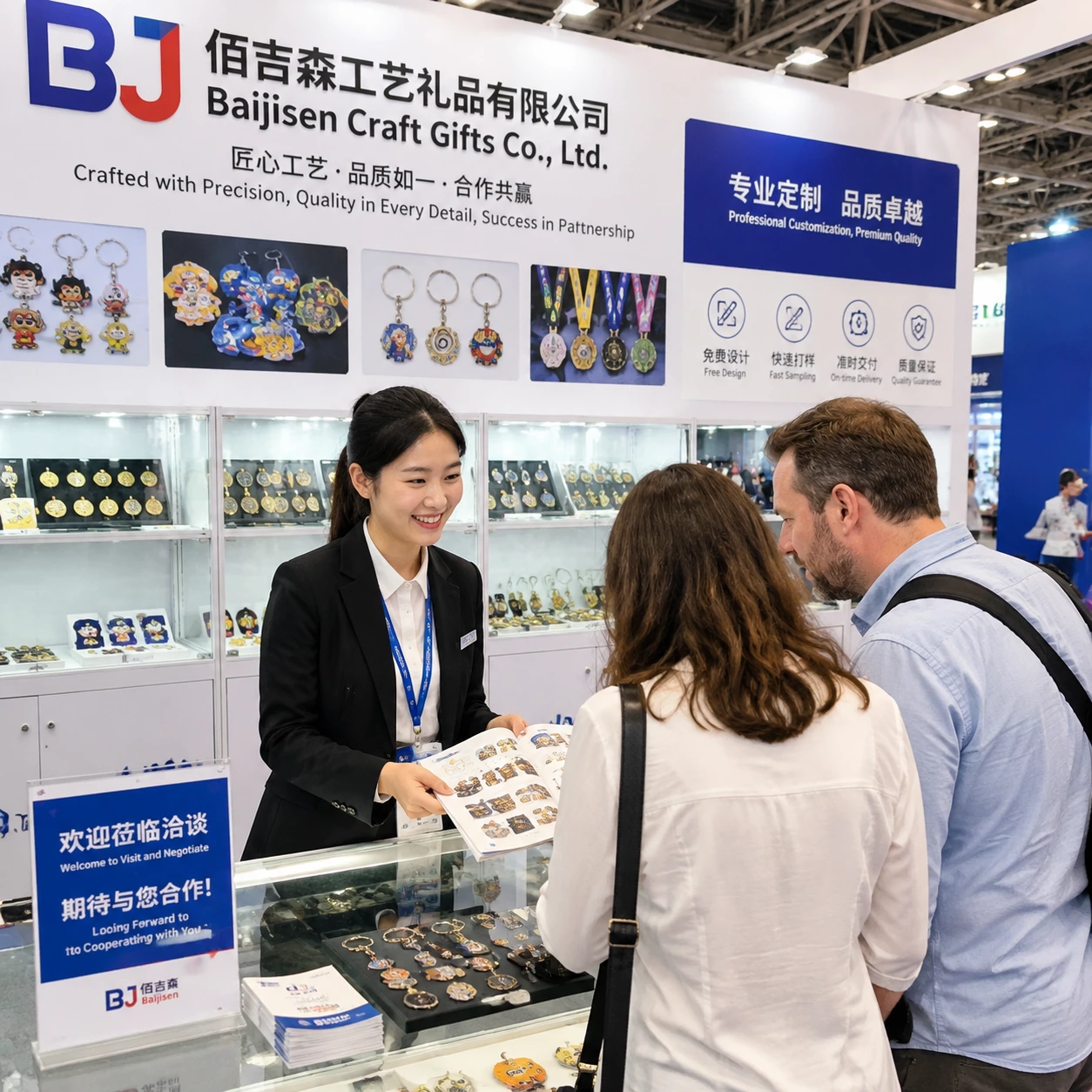 baijisen receives foreign clients