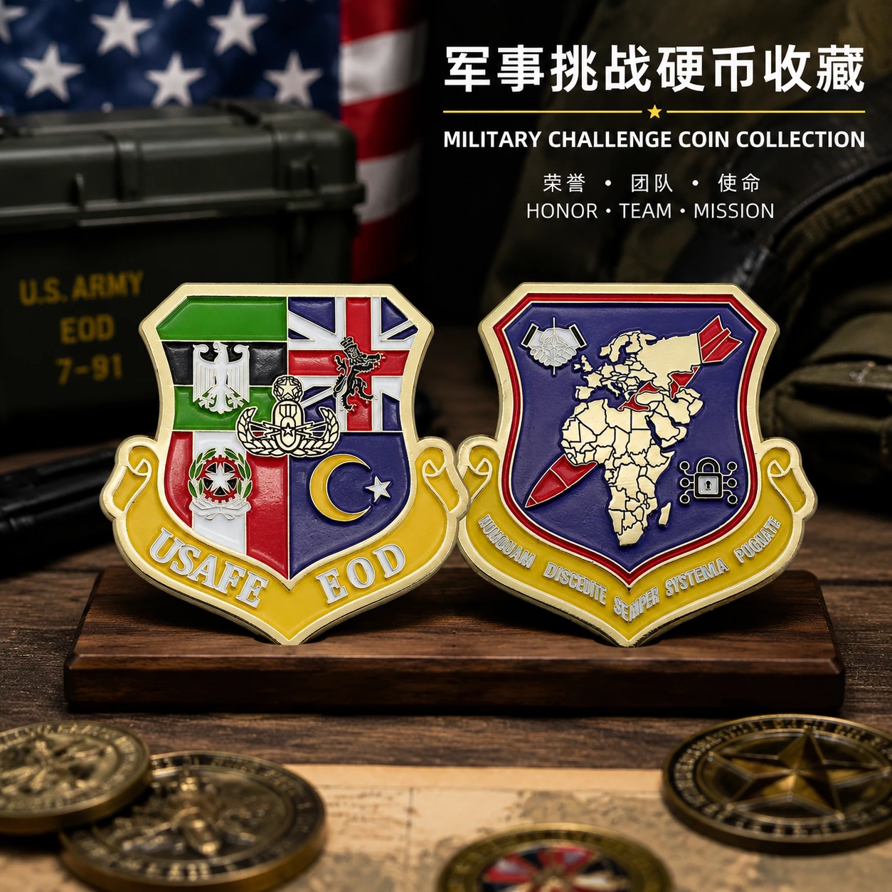 Challenged Coin Artwork