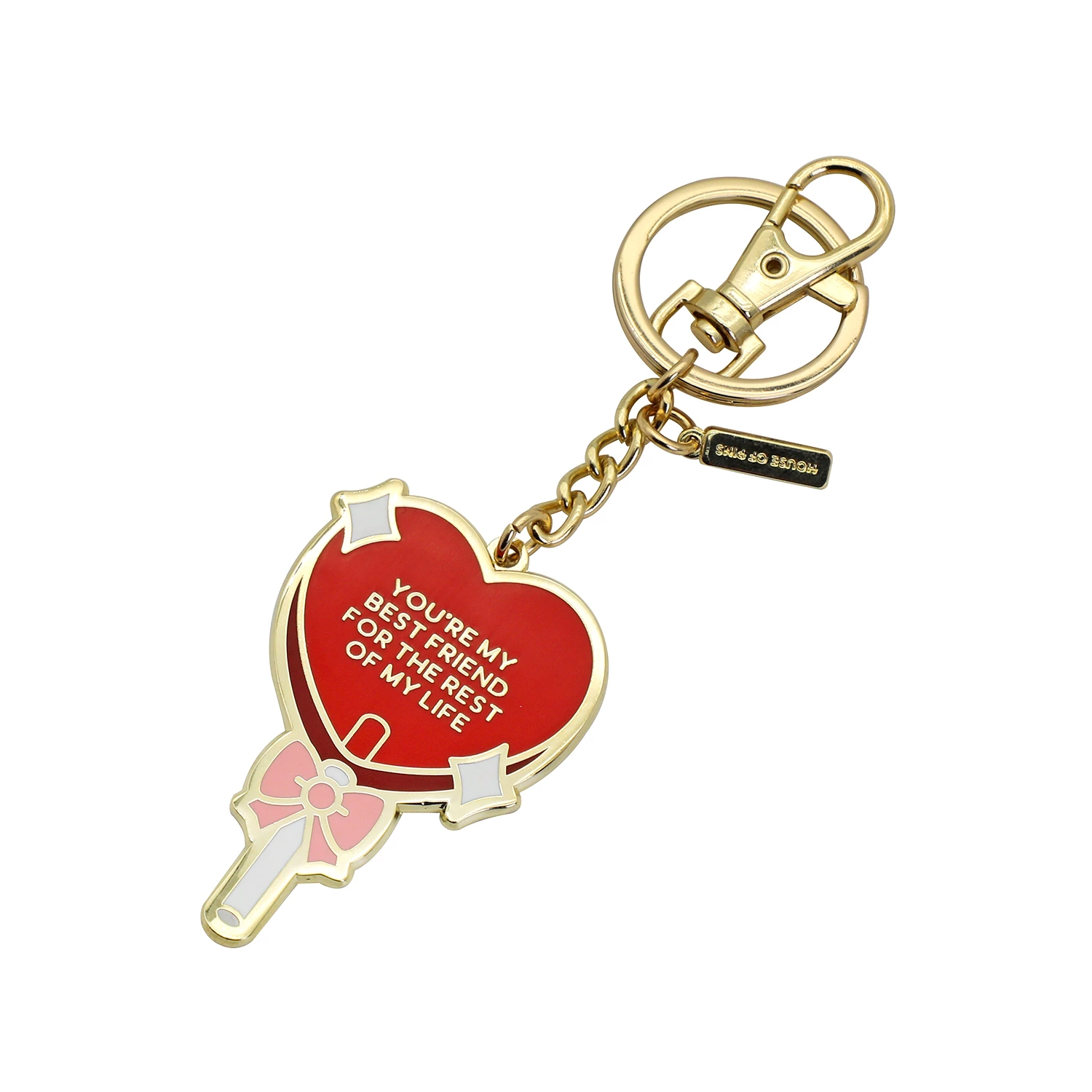 Metal keychain