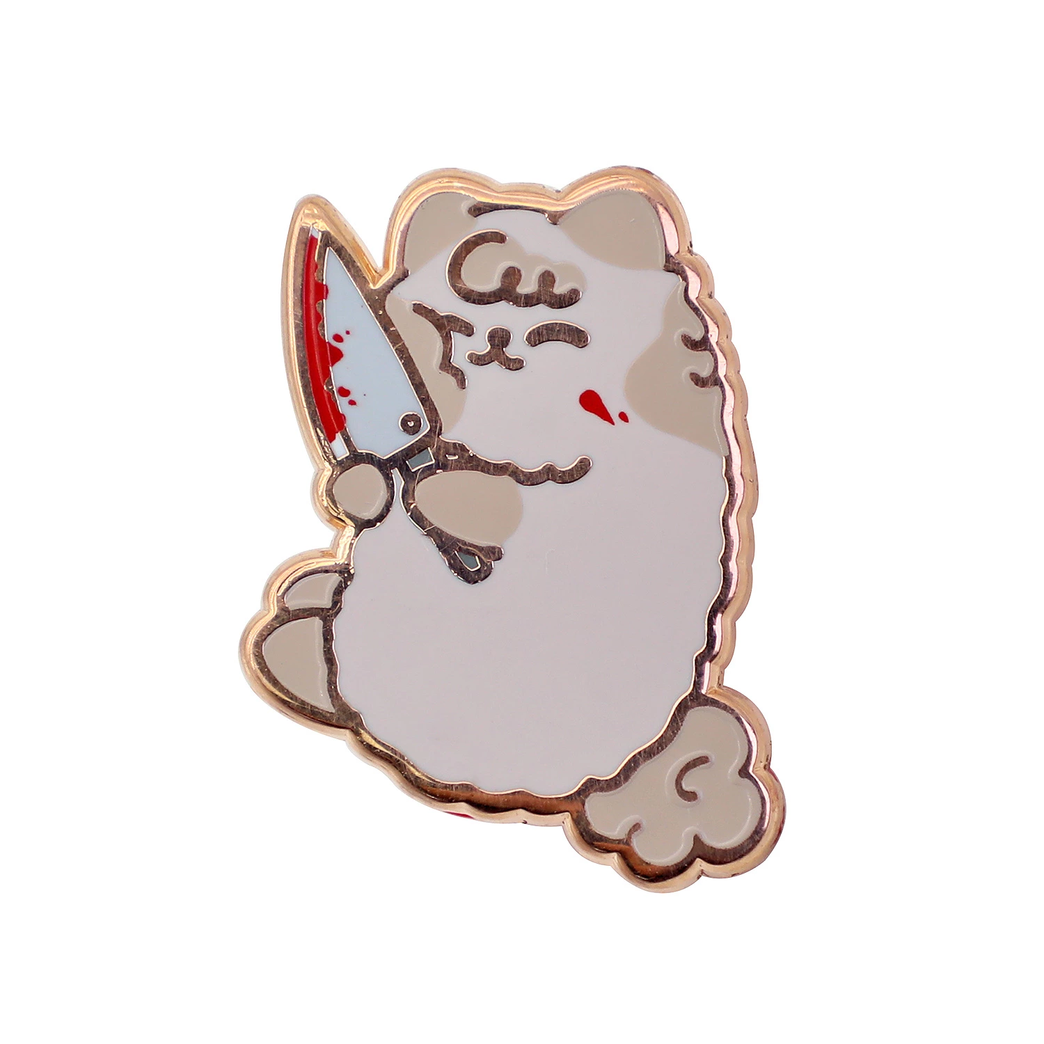 Enamel lapel pin