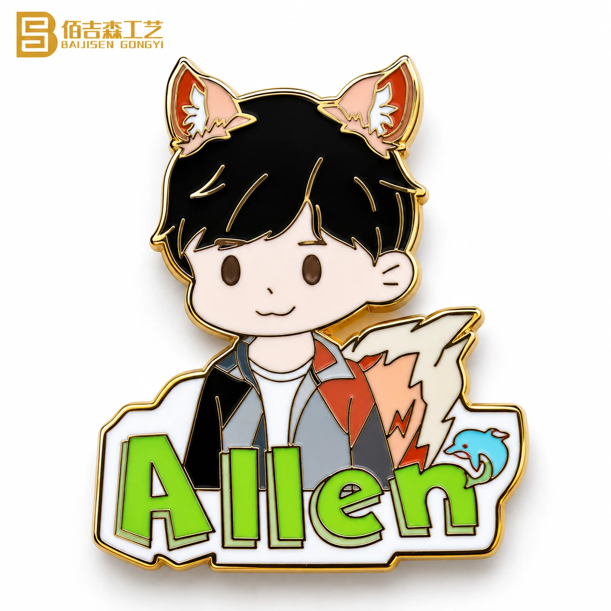 Custom Pins with Logo