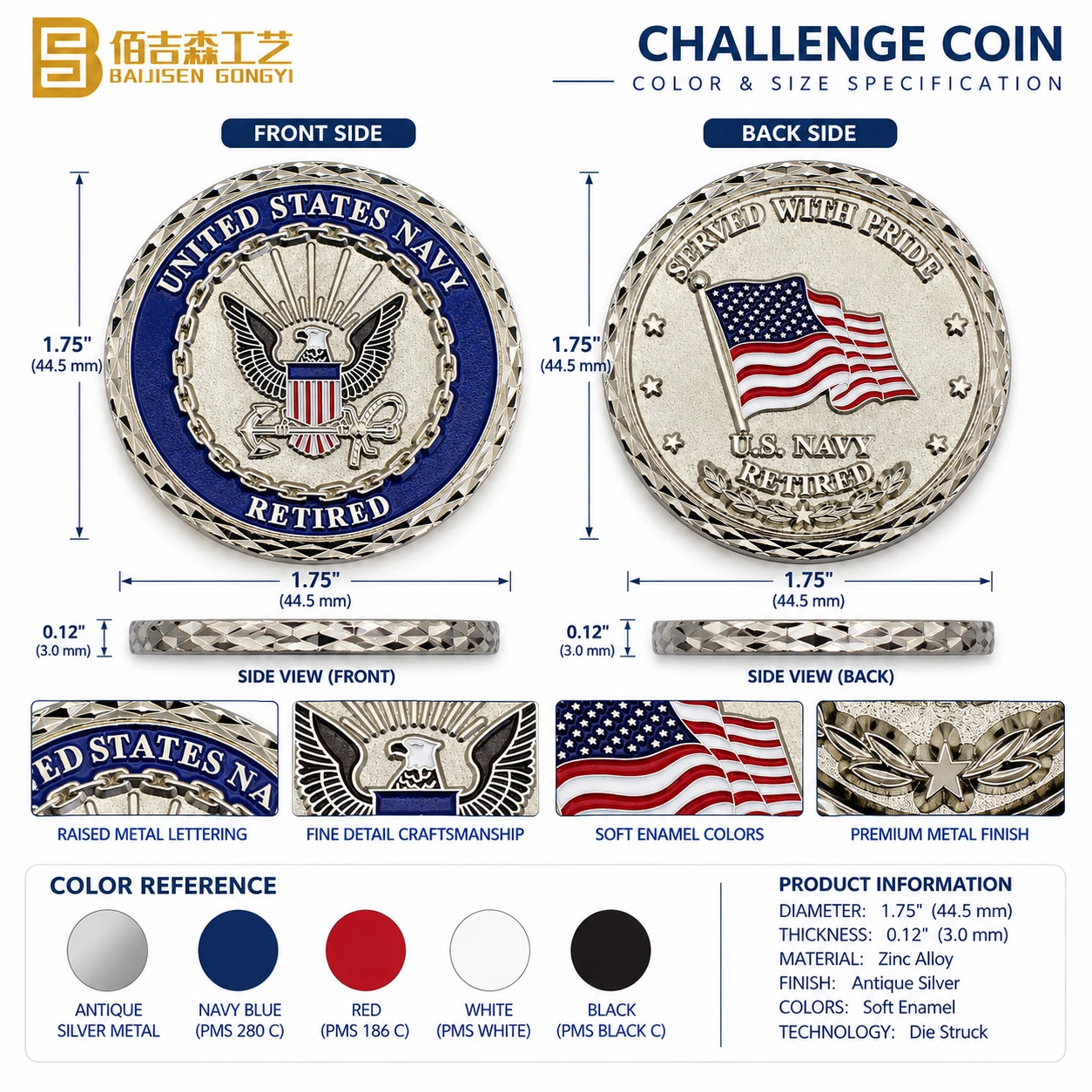 Challenge coin design