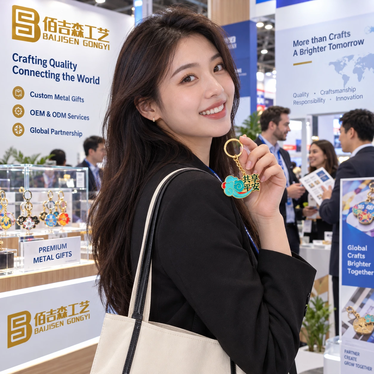 Activity and Exhibition Brand Keychains